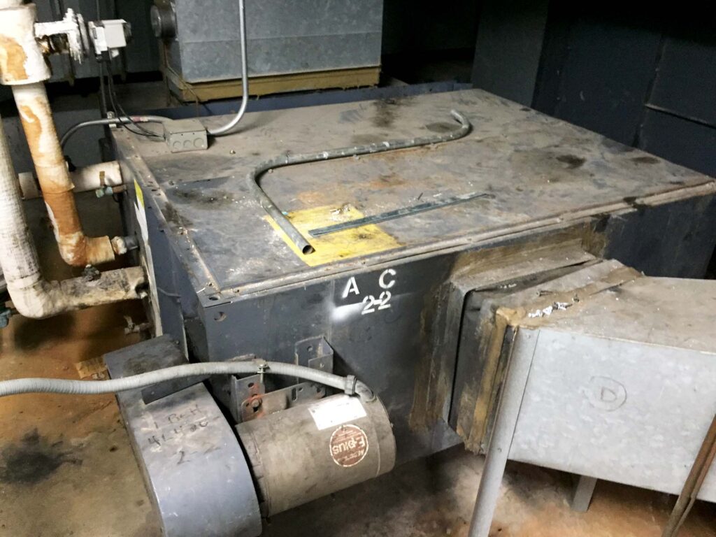 old HVAC equipment