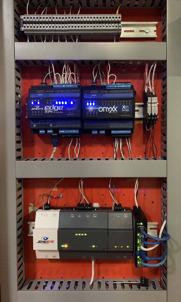 an organized control and networking box